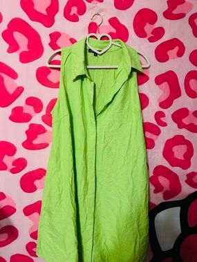 BOHO CHIC Button Down Dress